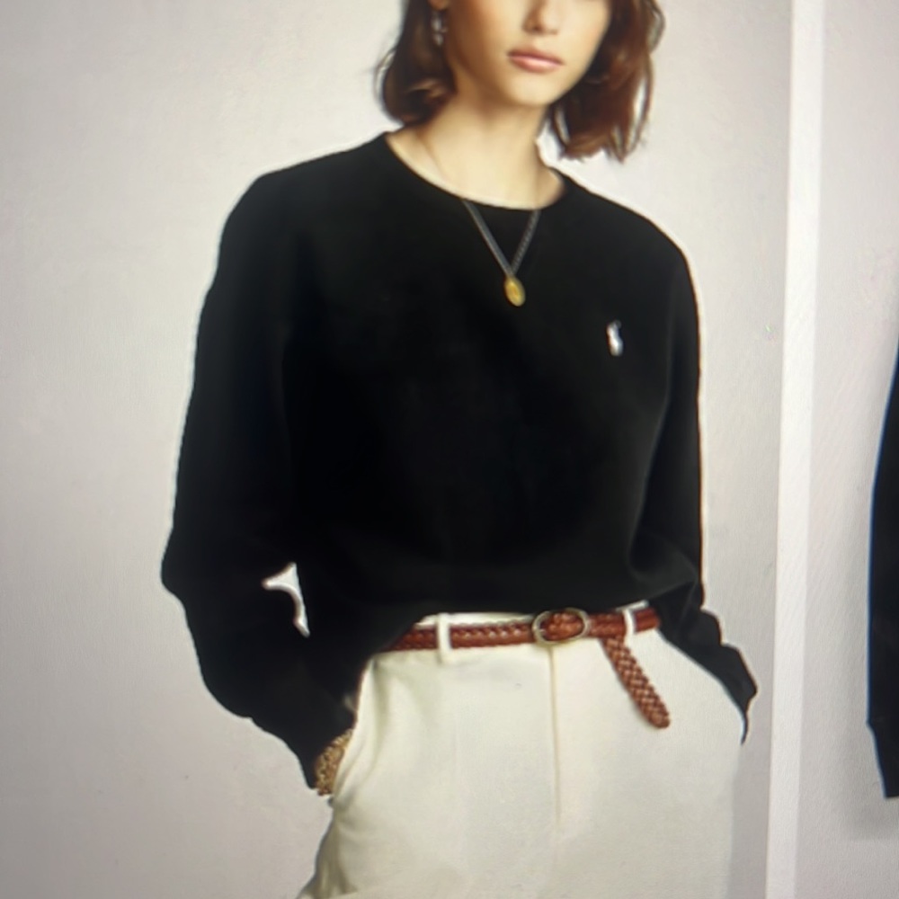 Polo boxy pullover